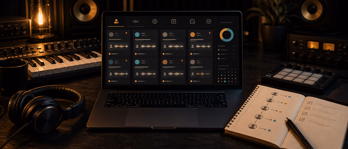 Producer CRM for Artist Leads