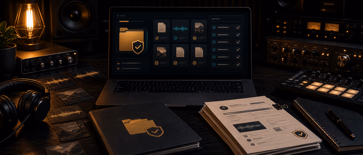 Sample License Proof Folder