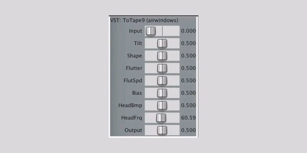 Airwindows released FREE ToTape9 tape saturation plugin