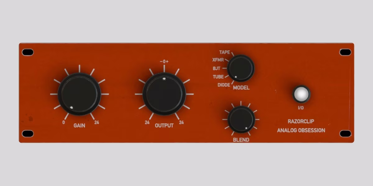 Analog Obsession releases RazorClip — FREE analog clipper with 5 circuit modes