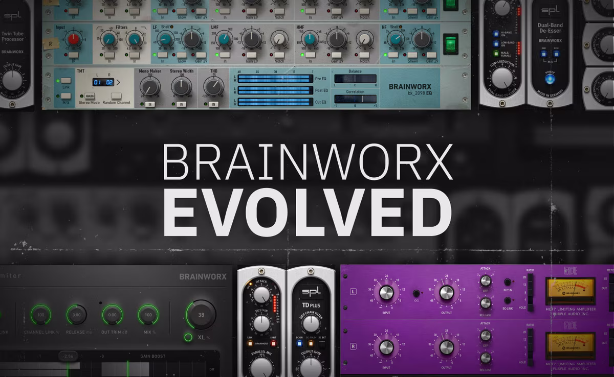 Brainworx Plugin Updates 2026: 60+ Plugins Get Free Modern Overhaul
