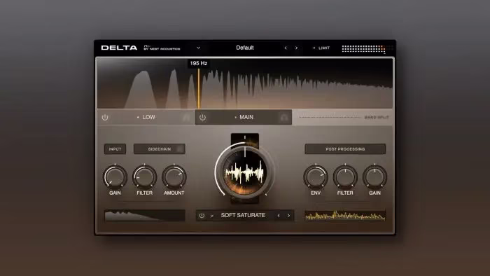 Delta sidechain distortion plugin sale — Save 33%