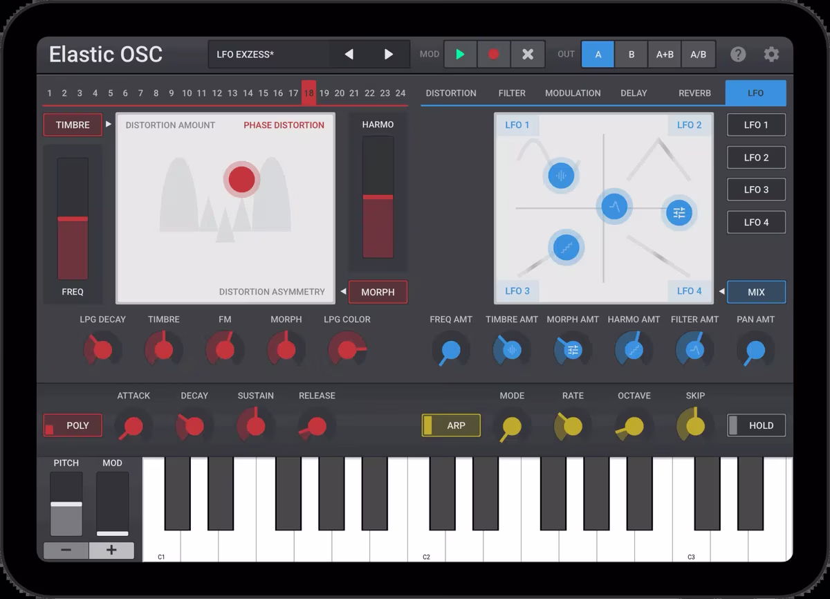Elastic OSC Mutable Instruments Plaits Plugin Released for iOS