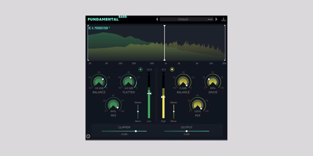 Free Bass Plugin 2026: Fundamental Bass by W.A. Production