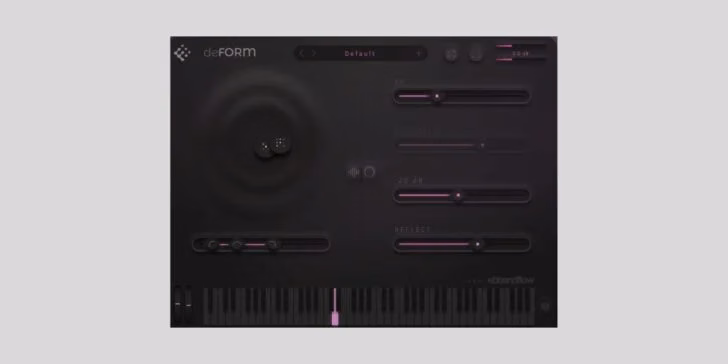 ebbandflow deFORM cinematic synth plugin interface