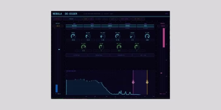 Free De-Esser Plugin 2026: Nebula De-Esser by Subhankardas