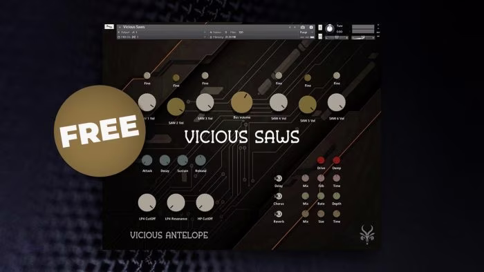 Free Kontakt Instrument 2026 — Vicious Saws (Kontakt)
