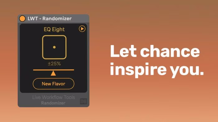 Free Max for Live Randomizer Device by Live Workflow Tools