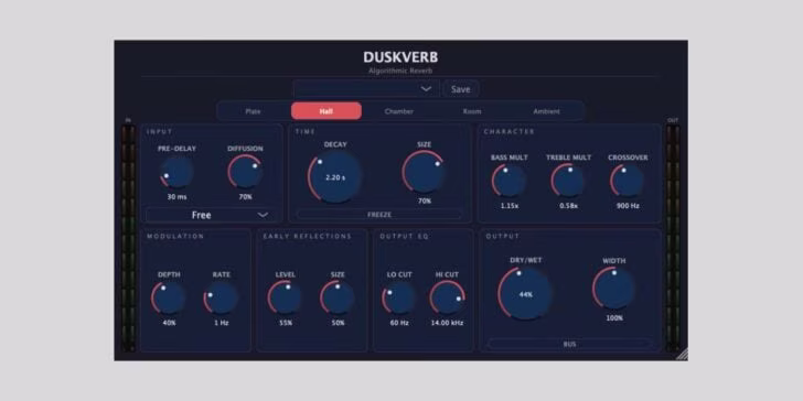 Free Reverb Plugin 2026: DuskVerb by Dusk Audio Now Available