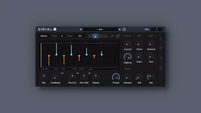 Tilr Sirial plugin GUI