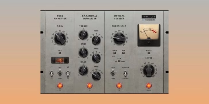 Fuse Audio Labs Tube Lab Channel Strip Plugin 2026 Release