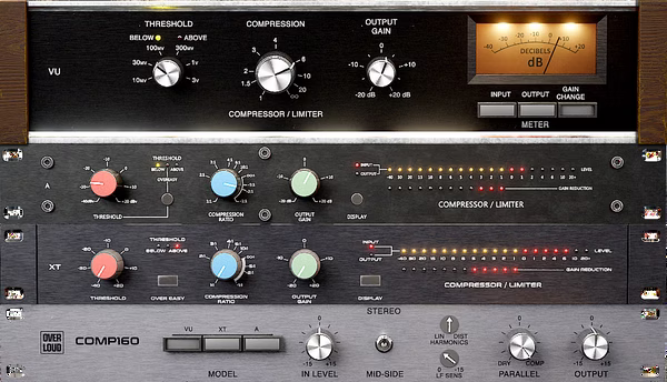 Gem Comp160 VCA compressor plugin 2026 — Overloud release