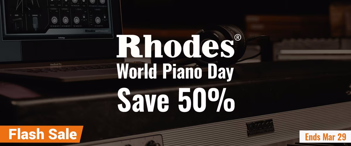 Rhodes Plugin Sale 2026: Up to 50% Off Plus Free Plugin Offer