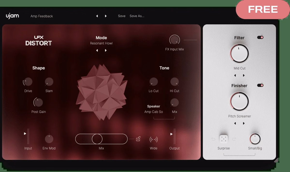 UJAM UFX Distort Multi-Effects Plugin Is Free