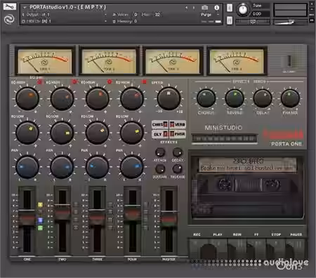 0on3 PortaStudio v1.0 [KONTAKT] - Sample Pack Artwork
