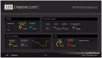 123creative PsyTrance Bass X1 v1.0.0 Regged REPACK [WiN]