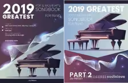 2019 Greatest Pop & Movie Hits Songbook for Piano Part 2 - Sample Pack Artwork