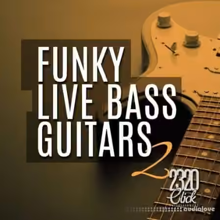 2320 Click Entertainment Waites Funky Live Bass Guitars 2 [WAV] - Sample Pack Artwork