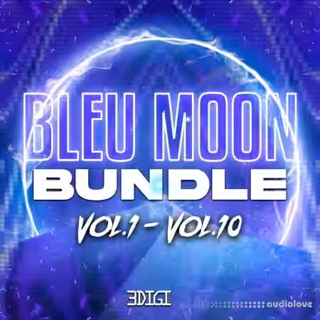 3 Digi Audio Bleu Moon Bundle (Vol 1 Vol 10) [WAV] - Sample Pack Artwork