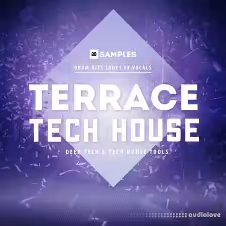 3q Samples Terrace Tech House [WAV] - Sample Pack Artwork