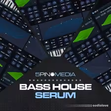 5 Pin Media Bass House Serum [Synth Presets] - Sample Pack Artwork