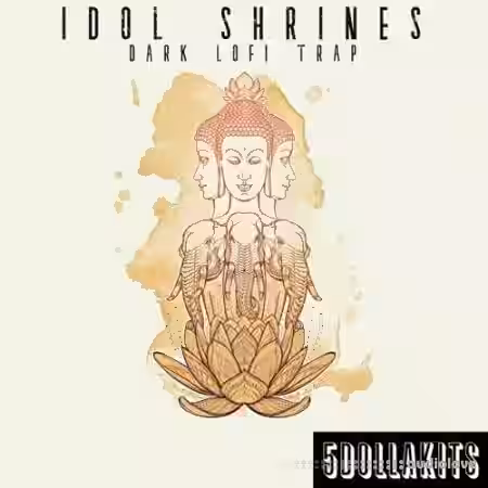 5DOLLAKITS Idol Shrines Dark Lo-Fi Trap [WAV] - Sample Pack Artwork