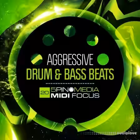 5Pin Media Focus: Aggressive Drum and Bass Beats [MULTiFORMAT] - Sample Pack Artwork
