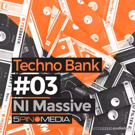 5Pin Media Techno NI Massive [Synth Presets] - Sample Pack Artwork