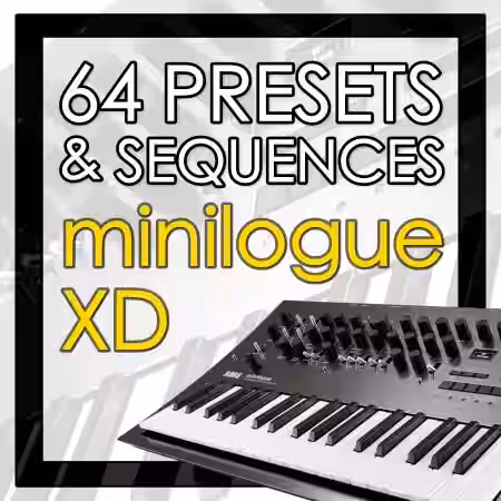64 Minilogue XD Presets + Sequences by Bobeats [Synth Presets] - Sample Pack Artwork