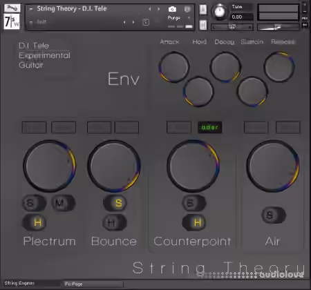 7 Soundware String Theory - D.i. Tele [KONTAKT] - Sample Pack Artwork