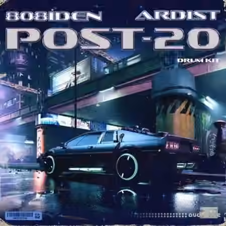 808iden x Ardist Post-20 Drum Kit [WAV, Synth Presets] - Sample Pack Artwork