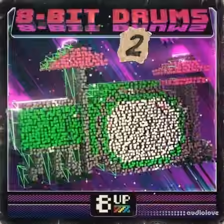 8UP 8-Bit Drums 2 [WAV] - Sample Pack Artwork