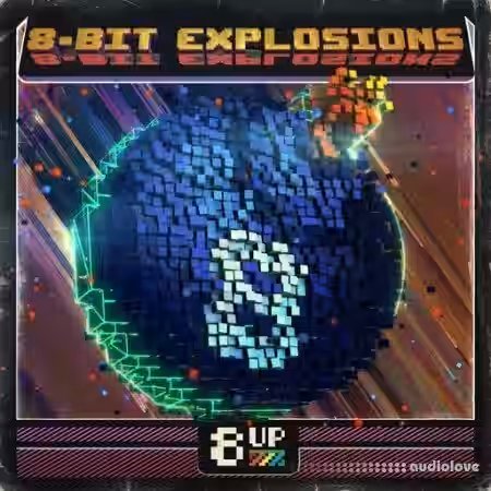 8UP 8-Bit Explosions [WAV] - Sample Pack Artwork
