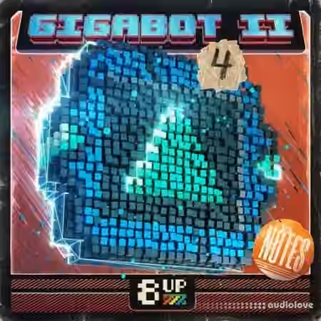 8UP Gigabot 2: Notes 4 [WAV] - Sample Pack Artwork