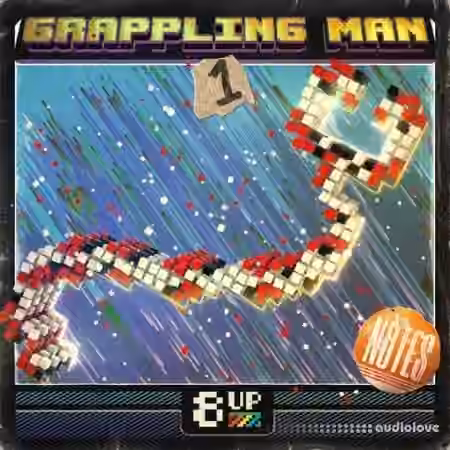 8UP Grappling Man: Notes 1 [WAV] - Sample Pack Artwork