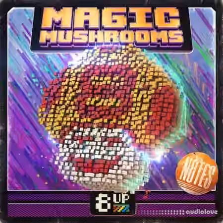 8UP Magic Mushrooms Notes [WAV] - Sample Pack Artwork