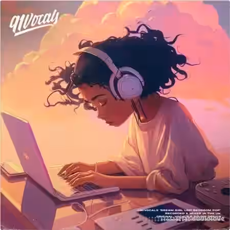 91Vocals dream girl lofi bedroom pop [WAV] - Sample Pack Artwork