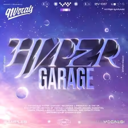 91Vocals Hyper Garage [WAV] - Sample Pack Artwork