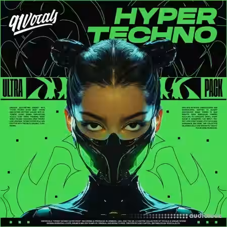 91Vocals Hyper Techno Ultra Pack [WAV] - Sample Pack Artwork