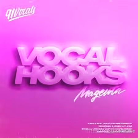 91Vocals Vocal Hooks: Magenta [WAV] - Sample Pack Artwork