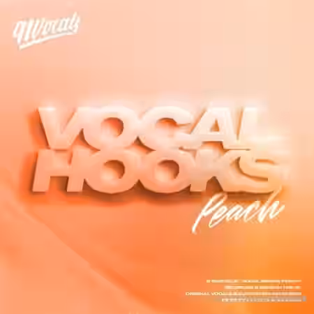 91Vocals Vocal Hooks Peach [WAV] - Sample Pack Artwork