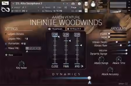 Aaron Venture Infinite Woodwinds v2.0 [KONTAKT] - Sample Pack Artwork