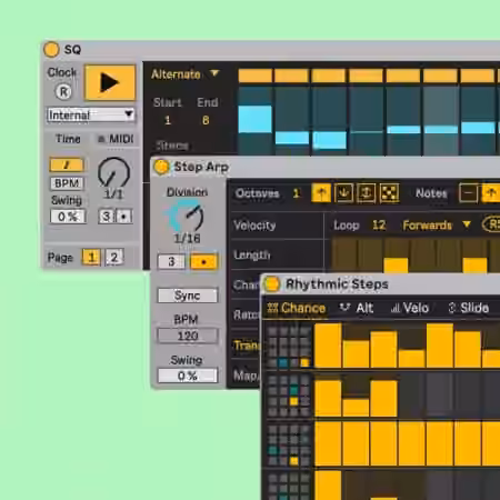 Ableton Live 12 Sequencers v1.2 [Max for Live]