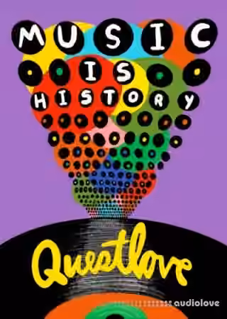 Abrams Books Music Is History Hardcover - Sample Pack Artwork