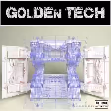 Abstract State Golden Tech [WAV] - Sample Pack Artwork