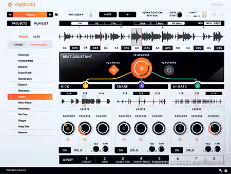Accusonus Rhythmiq v1.0.7 [WiN, MacOSX] - Sample Pack Artwork