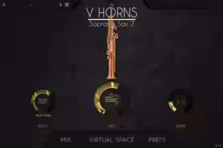 Acousticsamples VHorns Soprano Saxophone v1.3.0 [Falcon] - Sample Pack Artwork