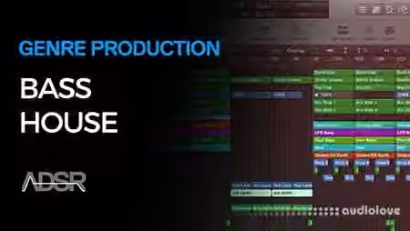 ADSR Sounds Bass House Music Production Course [TUTORiAL] - Sample Pack Artwork
