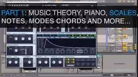 ADSR Sounds Music Theory for Electronic Music Producers [TUTORiAL] - Sample Pack Artwork