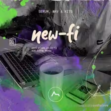 ADSR Sounds New-Fi Samples [WAV, Synth Presets] - Sample Pack Artwork